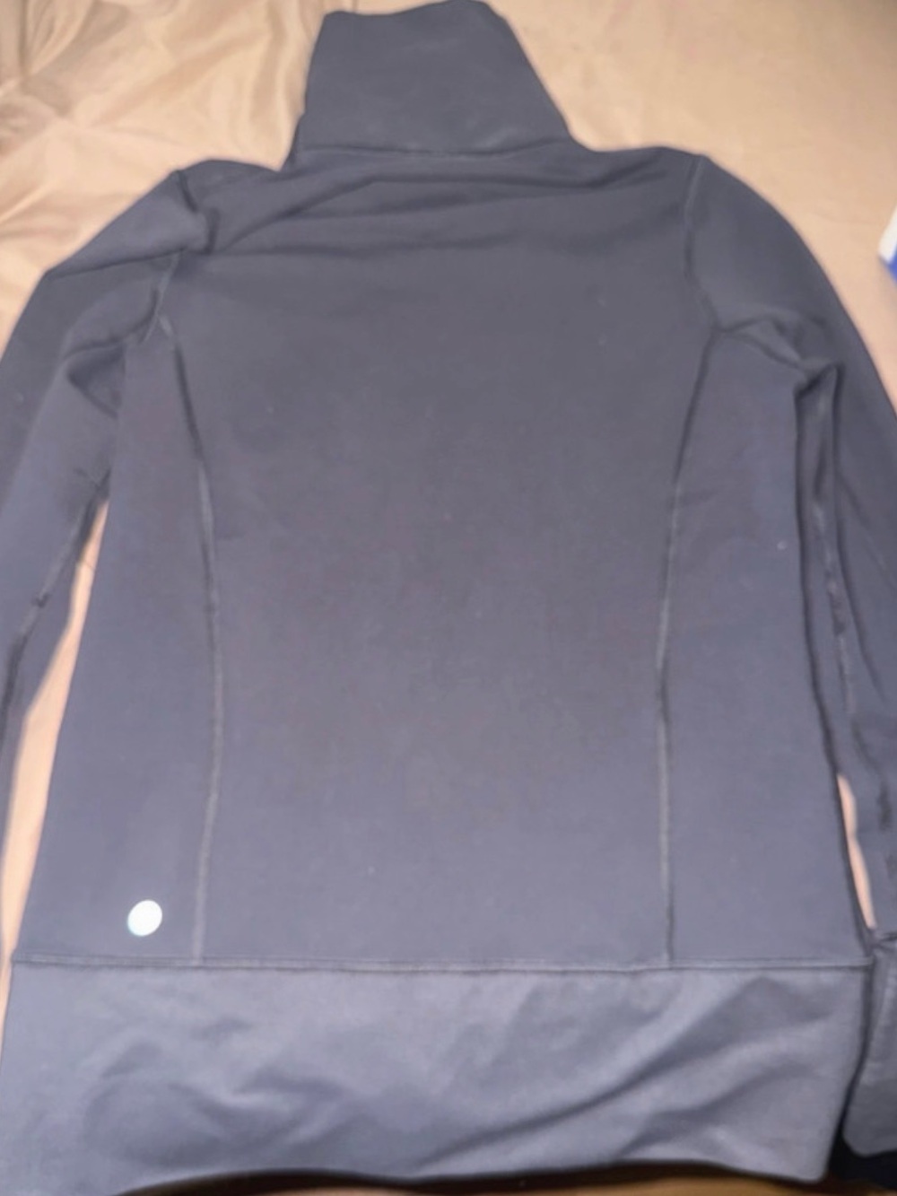 lululemon In Stride Jacket Size 6 Full Zip Athletic Blue